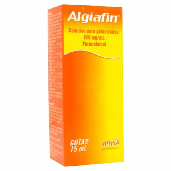 Algiafin Paracetamol Solución en Gotas Orales 100mg/ml  60 ml