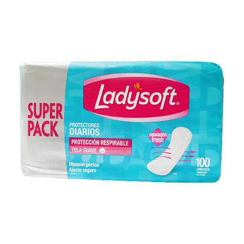 Product image of Ladysoft Protectores Diarios x 100 unidades