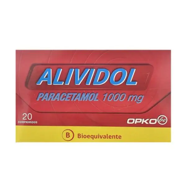 Product image of Alividol 1000Mg X 20 Comprimidos (LCh)