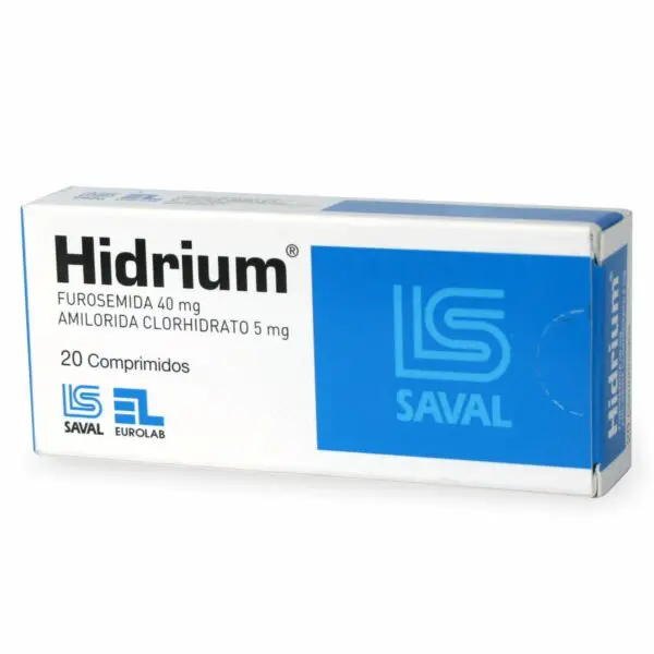 Hidrium 40mg x 20 comprimidos (Saval)