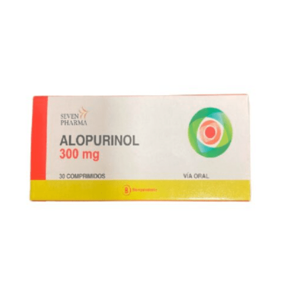 Alopurinol 300 mg x 30 comprimidos Seven Pharma (Cenabast)