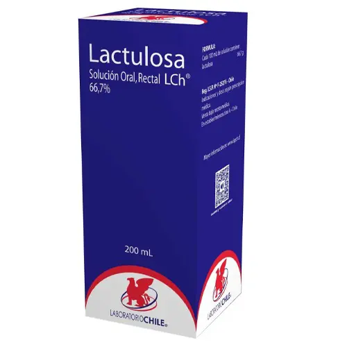 Lactulosa Solución Oral o Rectal 66.7% 200ml L.Chile DESCUENTO