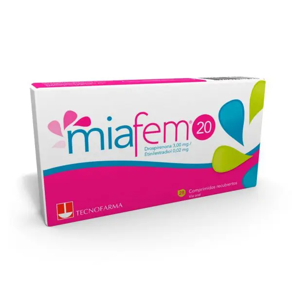 Miafem-20 x 28 comprimidos (Tecnofarma)