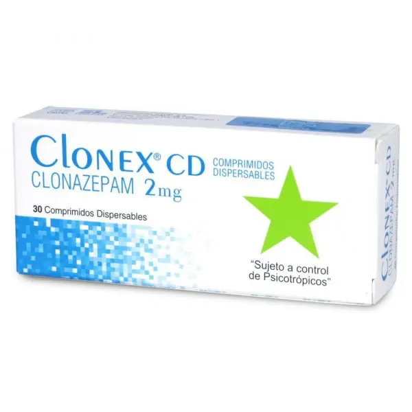 Clonex CD 2mg x 30 Comprimidos