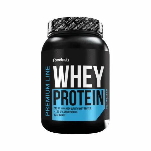 Foodtech Premium Whey Protein Proteína Sabor Cookies and Cream 907g (28 Servicios)