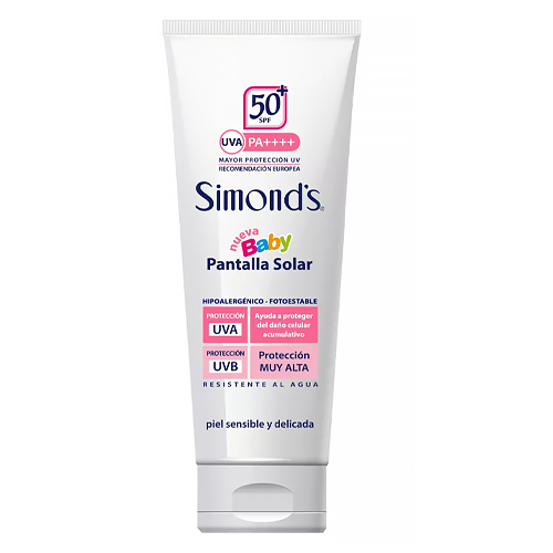 Product image of Simonds Pantalla Solar Spf 50+ Baby Pomo 200 Ml