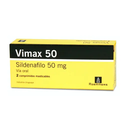 Vimax Sildenafilo 50mg x 2 comprimidos