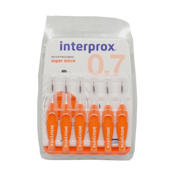 Product image of Interprox Cepillos Interproximales Super Micro 0,7 x 6 unidades