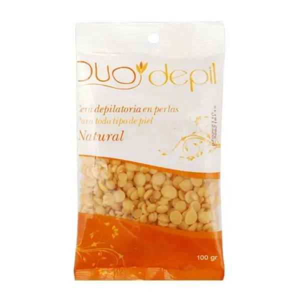 Duo Depil Cera Depilatoria en Perlas Natural 100 g