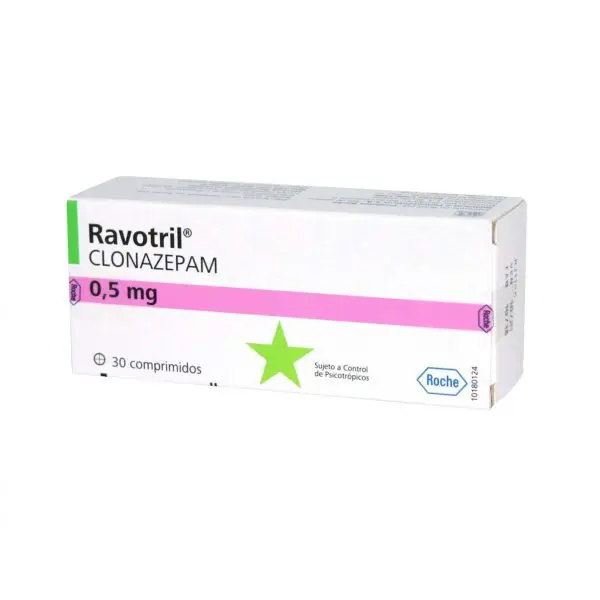 Ravotril 0,5mg x 30 Comprimidos