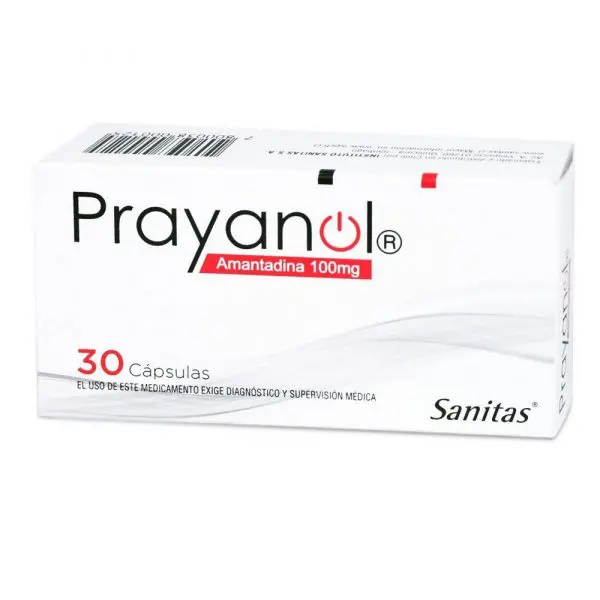 Prayanol 100 mg x 30 Capsulas (Sanitas)