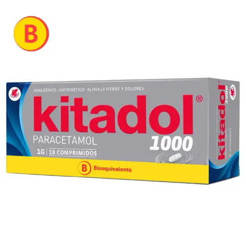 Kitadol 1000Mg X 18 comprimidos (LCh)