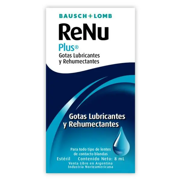 Renu Gotas Lubricantes y Re Humectantes 8 ml