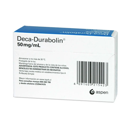 Deca Durabolin 50 mg/mL x 1 mL Solución Oleosa Inyectable