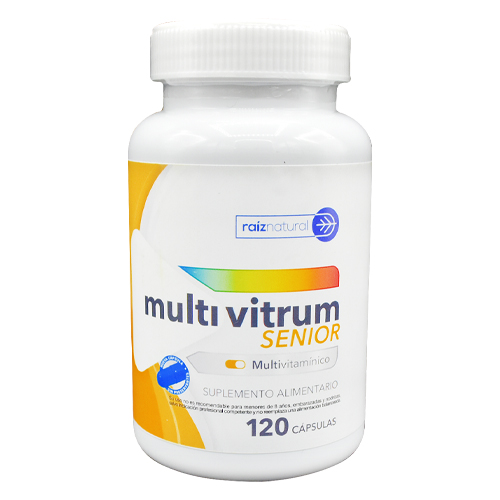 Multivitrum Senior x 120 cápsulas