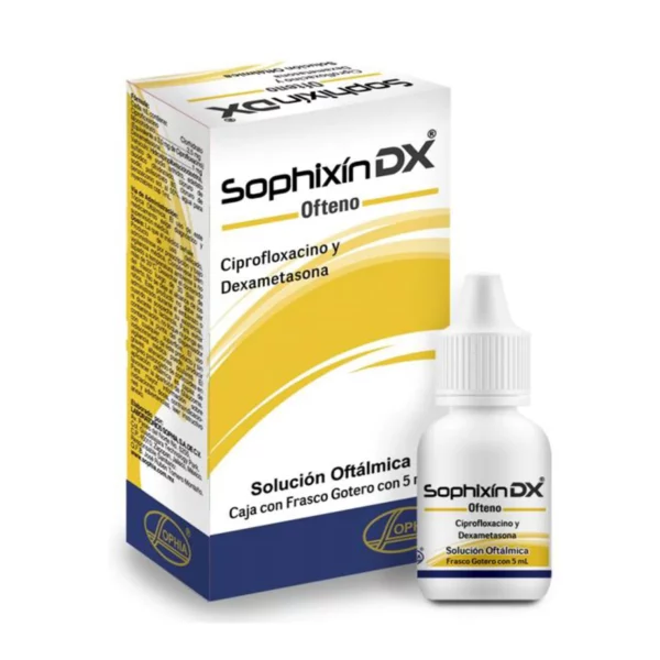 Product image of Sophixin Ofteno Solución Oftálmica 0,3% x 5 ml