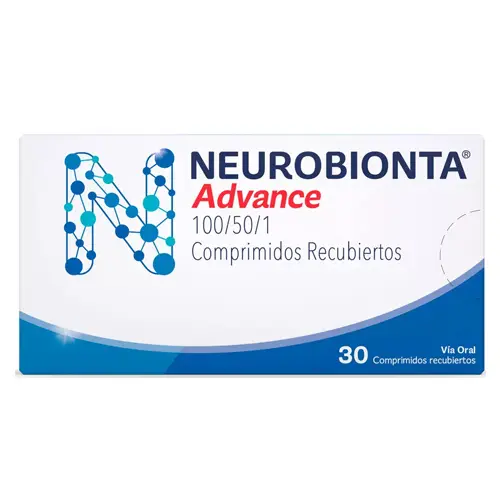 Product image of Neurobionta Advance 100/50/1 x 30 Comp. Recubiertos