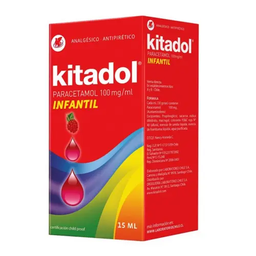 Kitadol 100 mg/ml gotas 15 ml LCh DESCUENTO