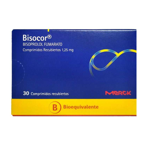 Bisocor 1,25 Mg x 30 Comprimidos. (Cenabast)