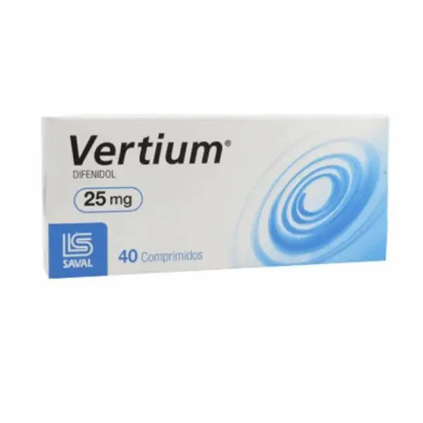 Product image of Vertium 25 mg x 40 comprimidos (Saval)