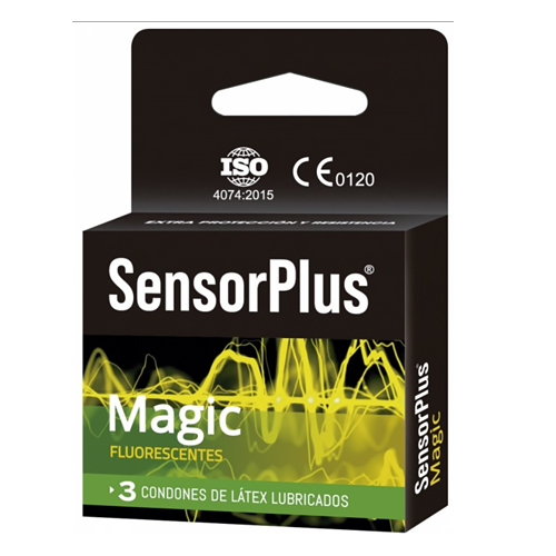 Preservativo SensorPlus Magic x 3 unidades