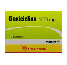 Doxicilina 100 mg 10 Cápsulas