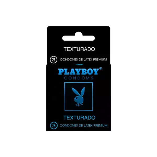 Playboy Preservativos Texturados x 3 Und