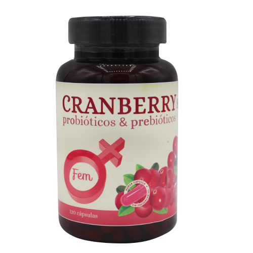 Product image of Cranberry Probiótico + Prebiótico 120 Capsulas