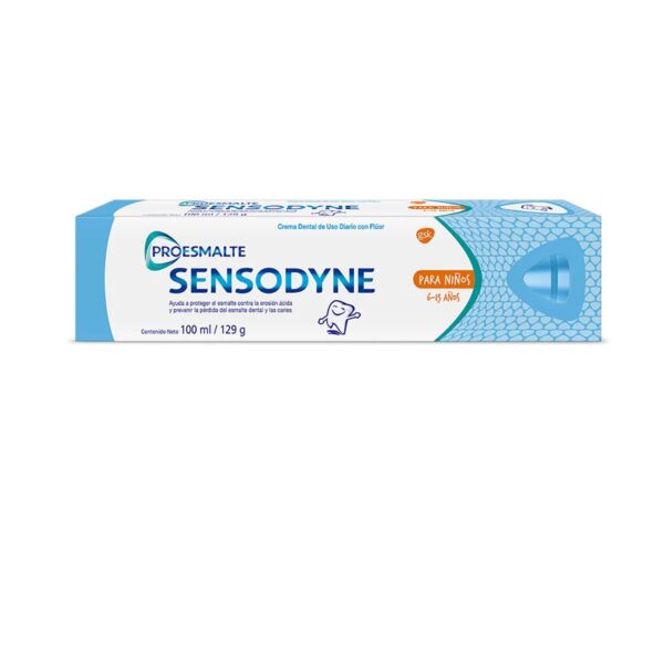 Sensodyne ProEsmalte Para Niños 6 a 13 Años 129 Gr 100 Gr