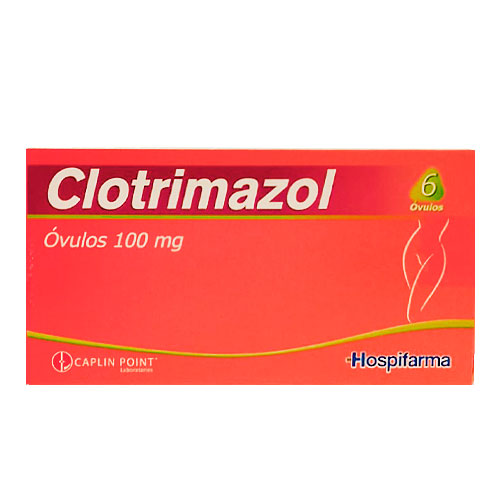 Clotrimazol 100 Mg x 6 Óvulos (Hospifarma)