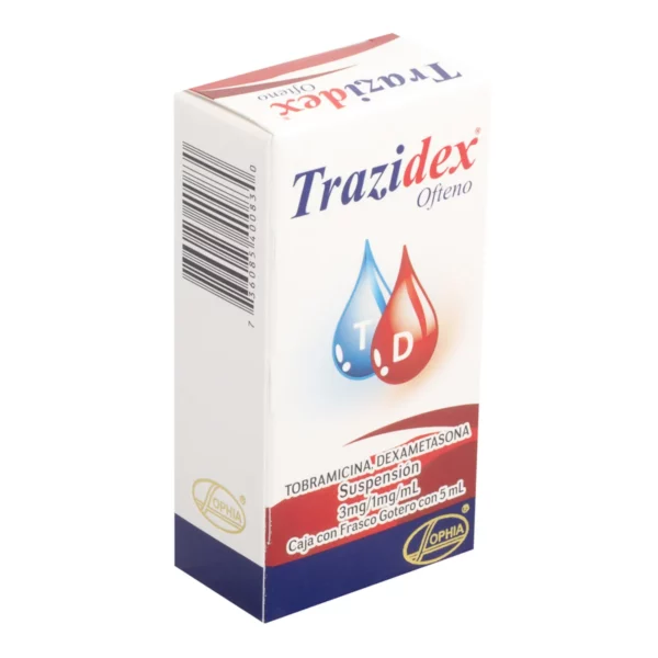 Product image of Trazidex Tobramicina 0,3% Unguento Oftalmologico Esteril 3,5 g (Cenabast)