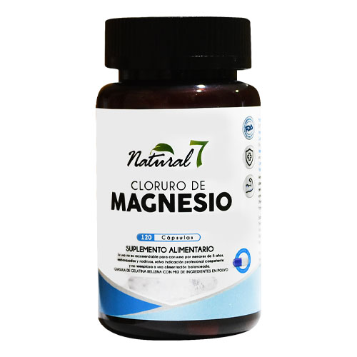 Product image of Cloruro de Magnesio  x 120 Capsulas N7