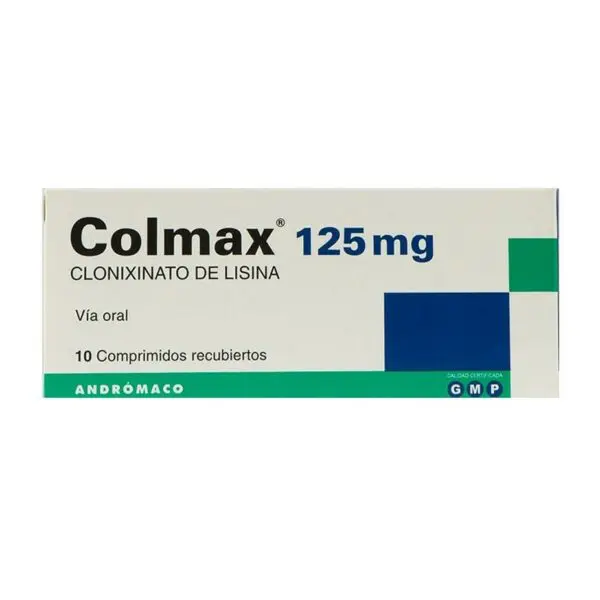 Colmax 125 mg X 10 comprimidos recubiertos (Andrómaco)