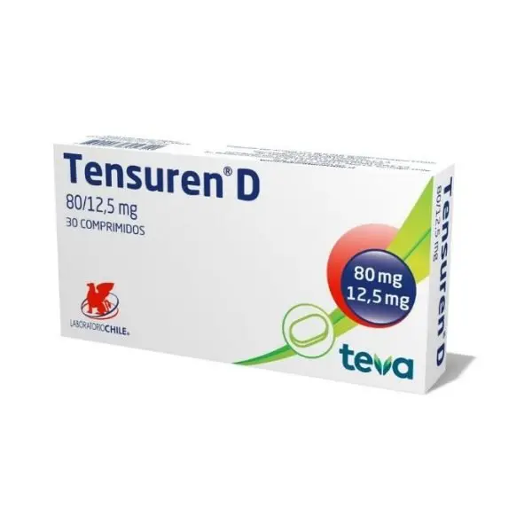 Tensuren D 80/12,5 mg x 30 comprimidos (LCh Teva)