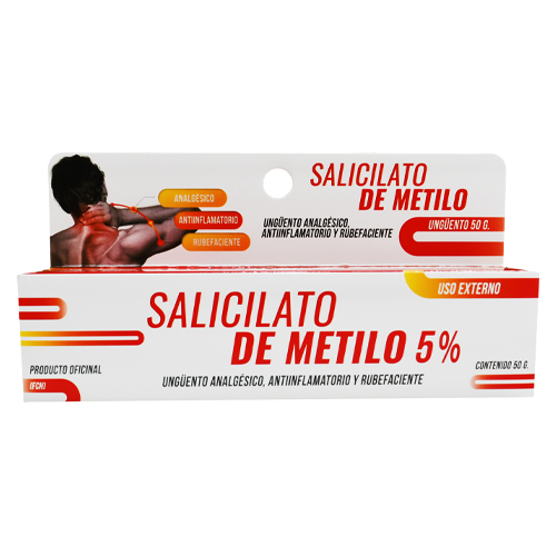 Salicilato de Metilo 5% 50g