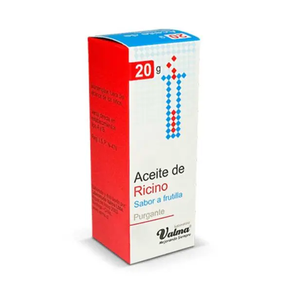 Product image of Aceite de Ricino Sabor Frutilla 20 g (Valma)