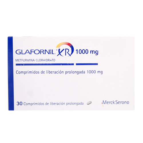 Glafornil Xr 1000 mg x 30 Comprimidos de liberación prolongada (Merck)