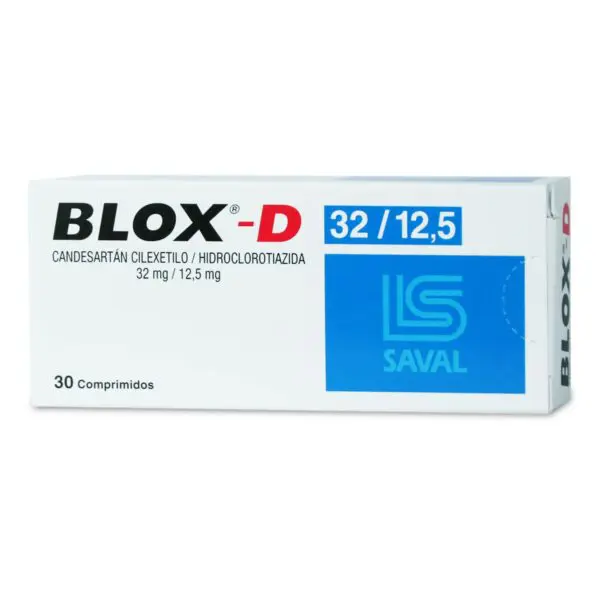 Blox-D 32/12.5 x 30 comprimidos (Saval)