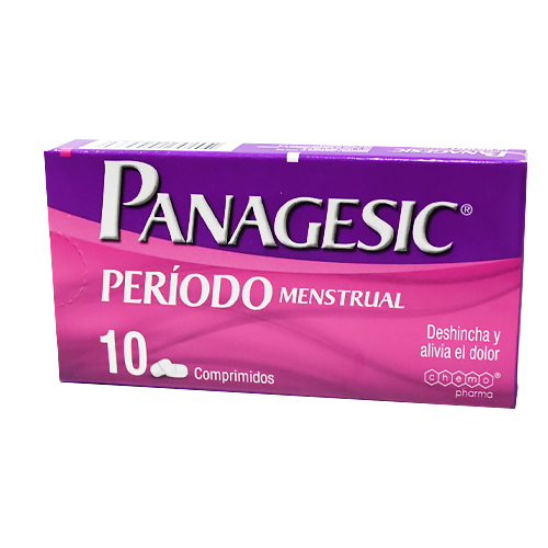 Product image of Panagesic Periodo menstrual  x 10 comp. (Chemofarma)