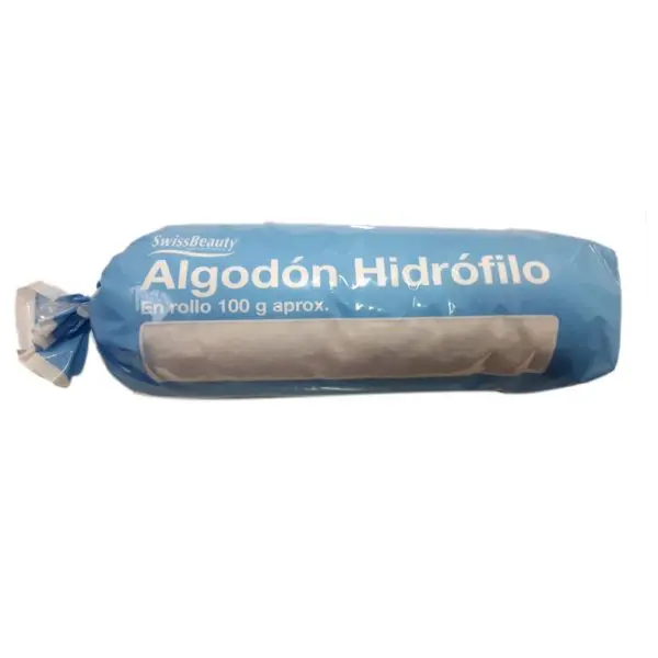 Swiss Beauty Algodón Hidrófilo Rollo 100 g