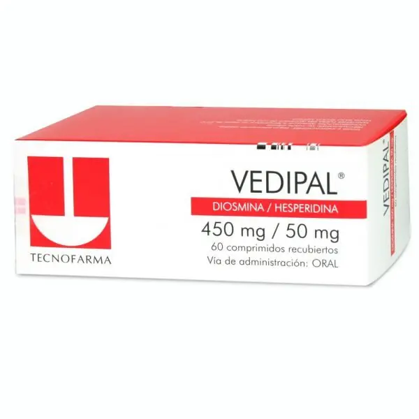 Product image of Vedipal x 60 comprimidos recubiertos (Tecnofarma)