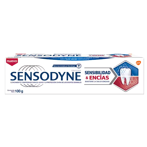 Sensodyne Sensibilidad y Encías 100 Gr