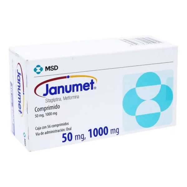 Janumet 50/1000 x 56 Comprimidos (MSD)