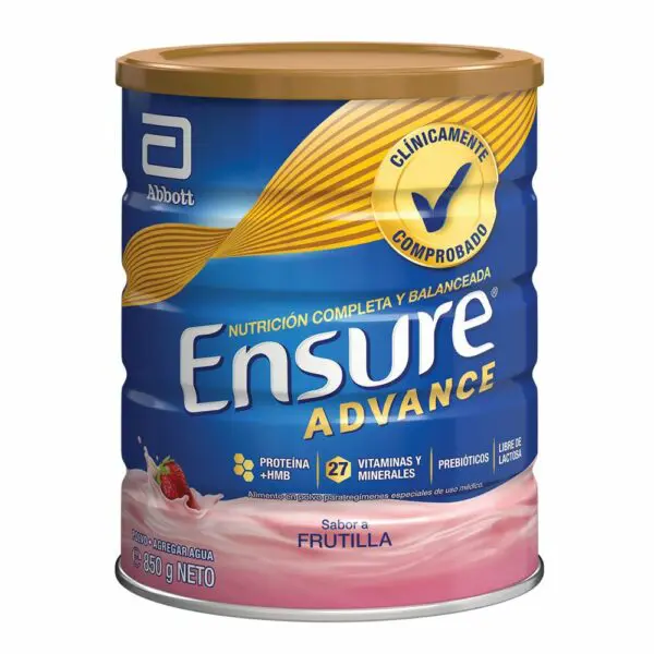 Product image of Ensure Advance Frutilla 850 g (Abbott)