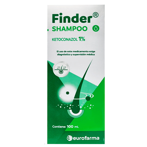 Product image of Finder Ketoconazol 1% Shampoo 100 ml DESCUENTO