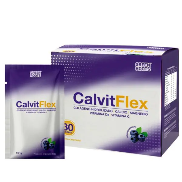 Colágeno Hidrolizado Calvit Flex 30 Sobres DESCUENTO caja dañada