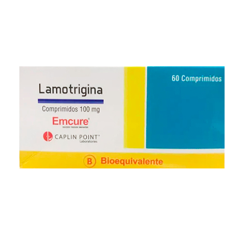 Product image of Lamotrigina 100 mg x 60 comp. (Cenabast)