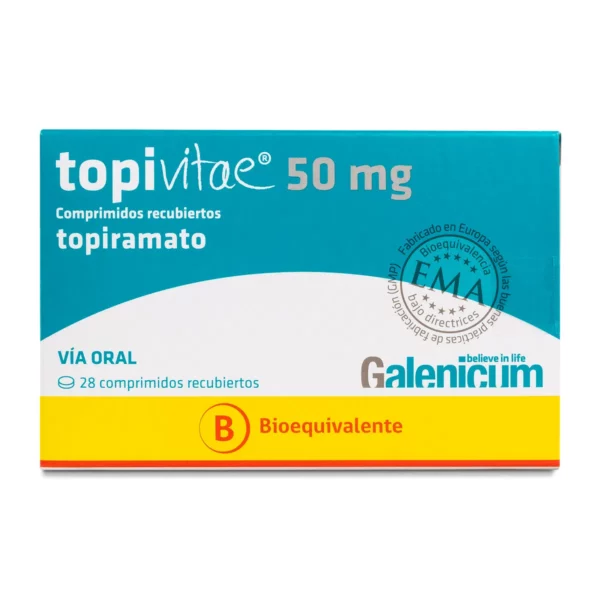 Topivitae Topiramato 50 Mg x 28 Comprimidos (Cenabast)