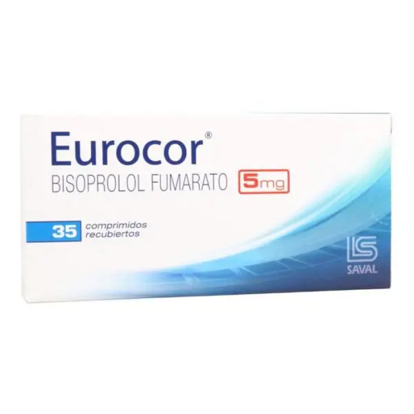 Eurocor 5 mg x 35 compeimidos recubiertos (Saval)