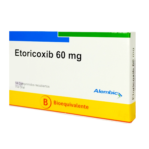 Etoricoxib 60 mg x 14 Comprimidos (Cenabast)